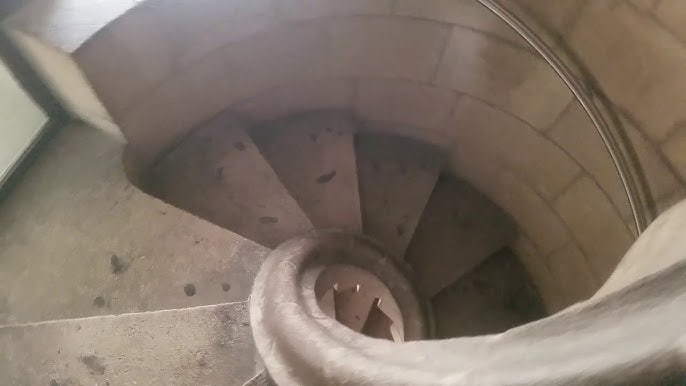 stair of the sagrada familia's tower